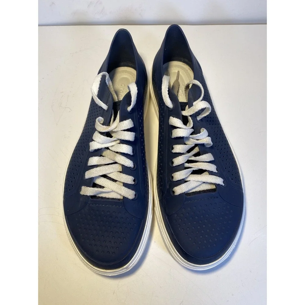 Crocs Citilane Roka Court Men's Size 8 Blue Casual Shoes‎